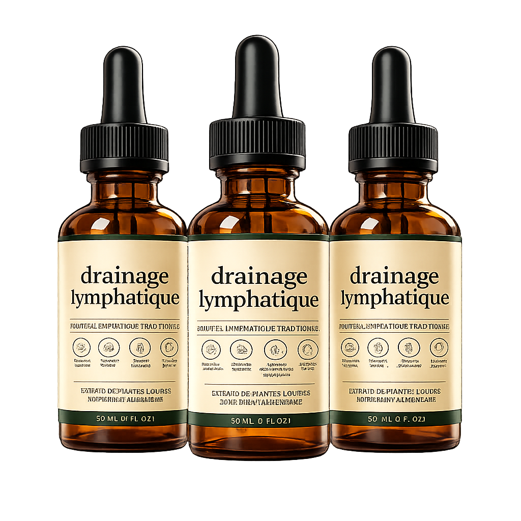 3 Flacons | Drainant Lymphatique | 90 jours