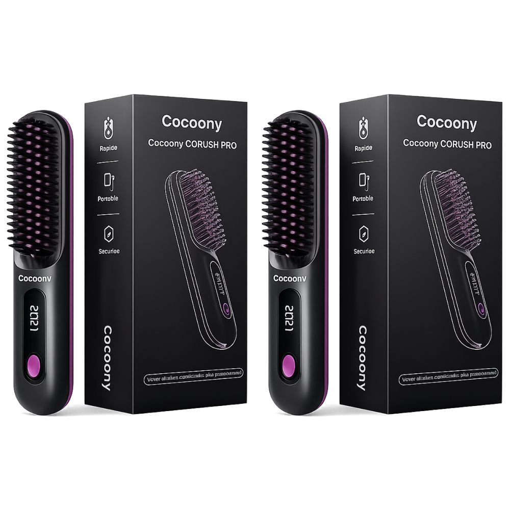 2x Brosse Chauffante